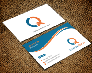 Visitenkarten-Design von chandrayaan.creative für Career Quest | Design: #12496095
