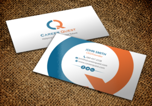 Visitenkarten-Design von chandrayaan.creative für Career Quest | Design: #12497073