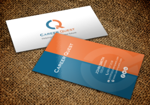 Visitenkarten-Design von chandrayaan.creative für Career Quest | Design: #12497077