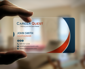 Visitenkarten-Design von chandrayaan.creative für Career Quest | Design: #12497327