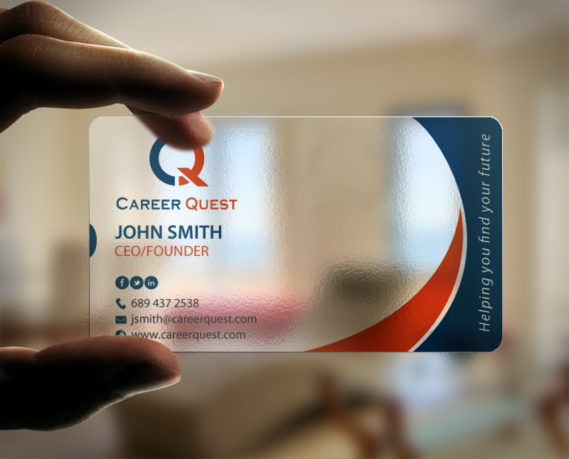 Design de Carte de Visite par chandrayaan.creative pour Career Quest | Design #12497328