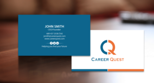 Business Card Design by chandrayaan.creative for Career Quest | Design: #12545236