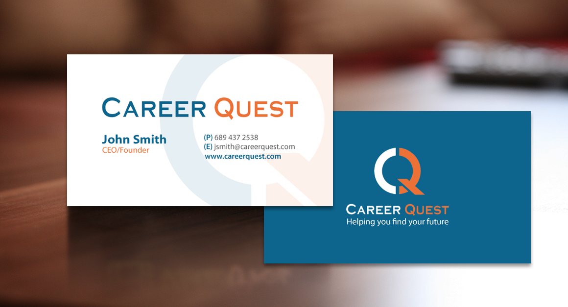 Business Card Design by chandrayaan.creative for Career Quest | Design #12545237