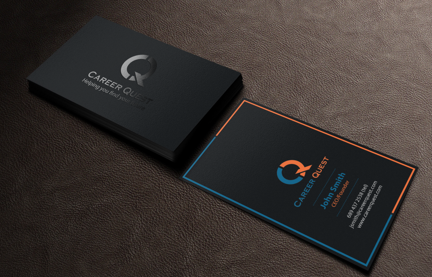 Design de Carte de Visite par chandrayaan.creative pour Career Quest | Design #12545247