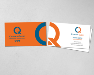 Business Card Design by chandrayaan.creative for Career Quest | Design: #12562618