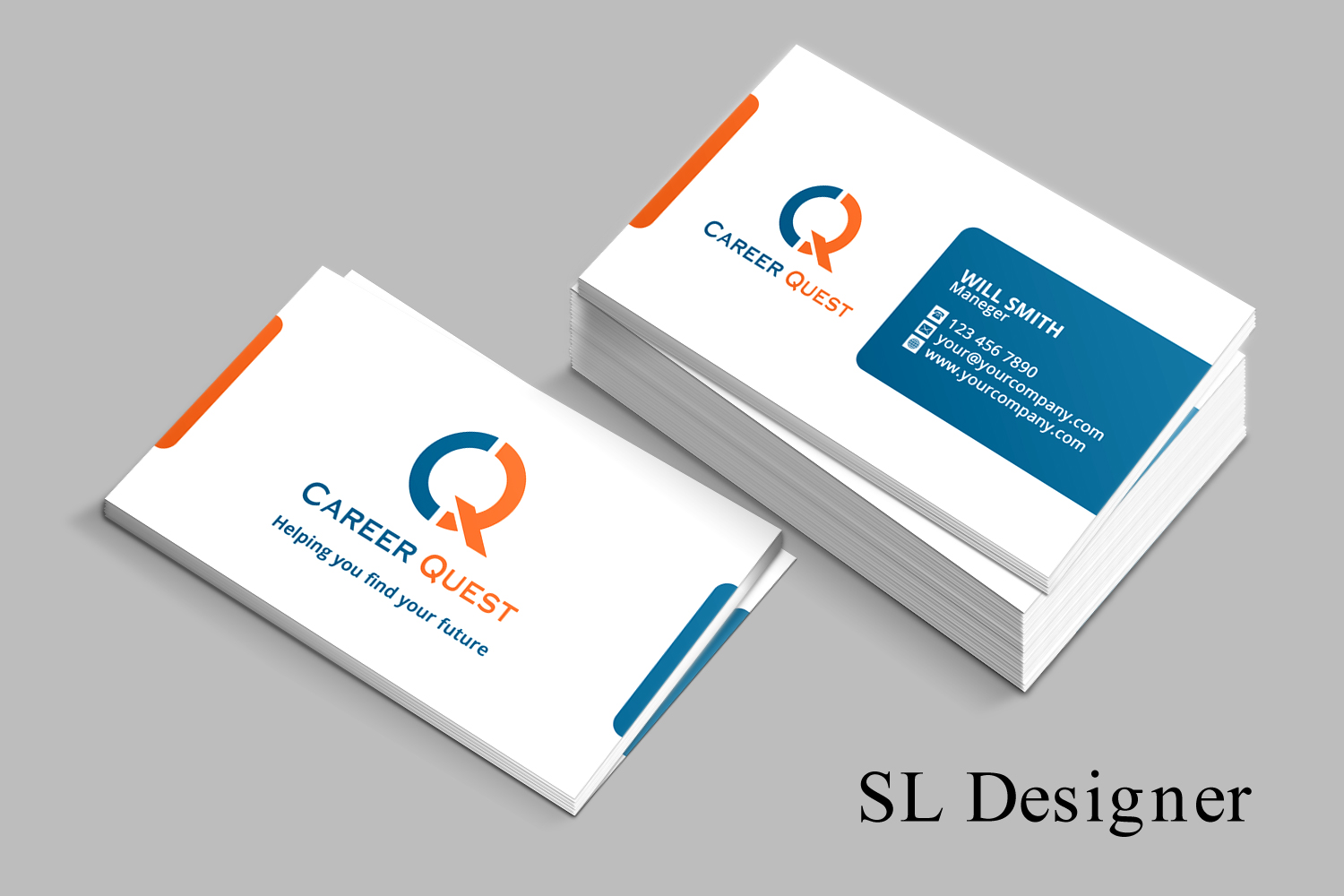Business Card Design by SL Designer for Career Quest | Design #12494474