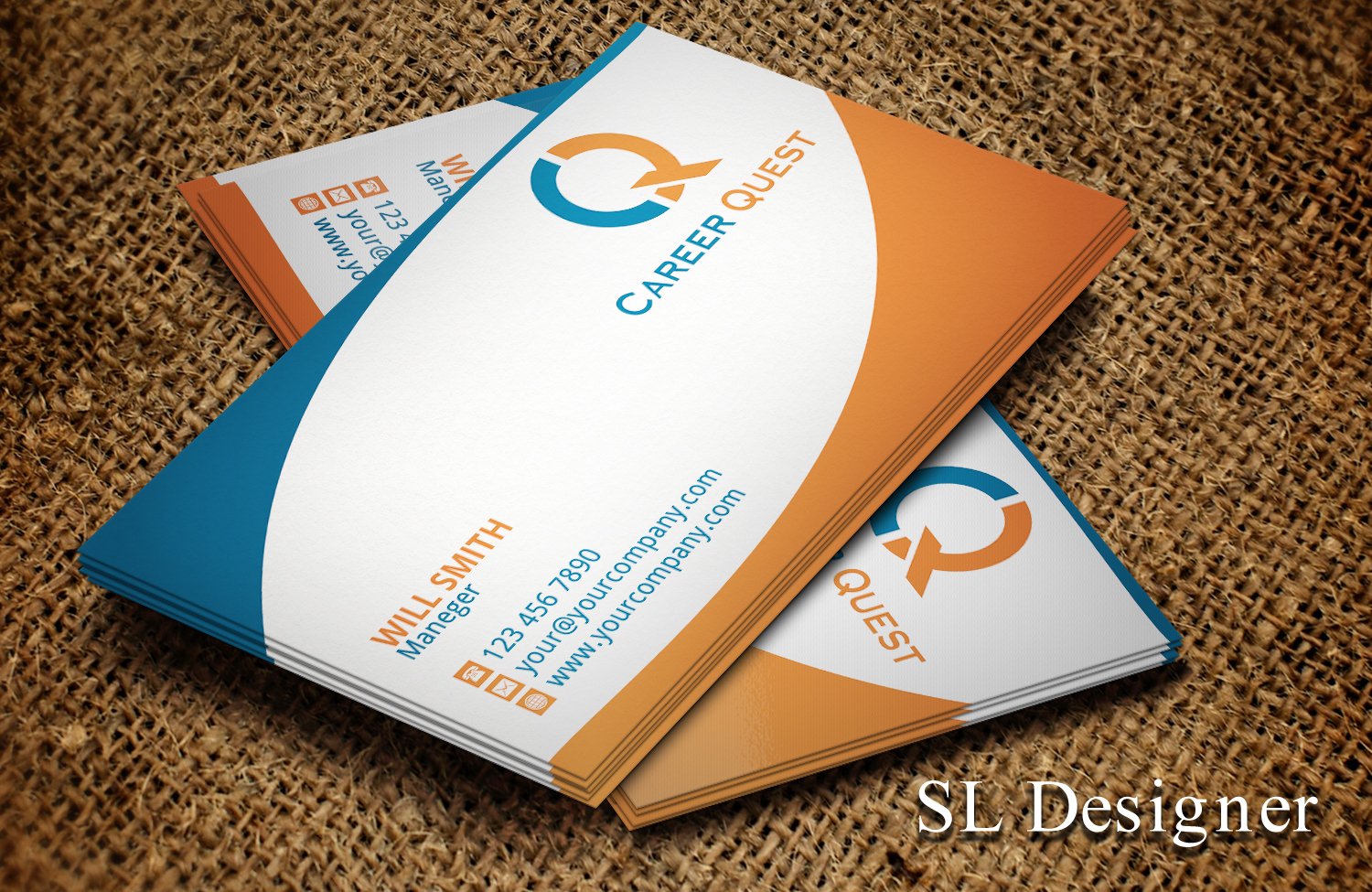 Business Card Design by SL Designer for Career Quest | Design #12494498