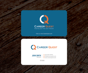 Business Card Design by SS_Designs for Career Quest | Design: #12491396