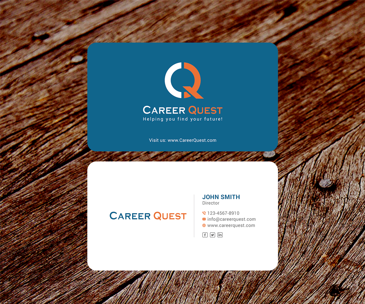 Visitenkarten-Design von SS_Designs für Career Quest | Design #12491460