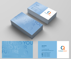 Design de Carte de Visite par ANGraph pour Career Quest | Design : #12527008