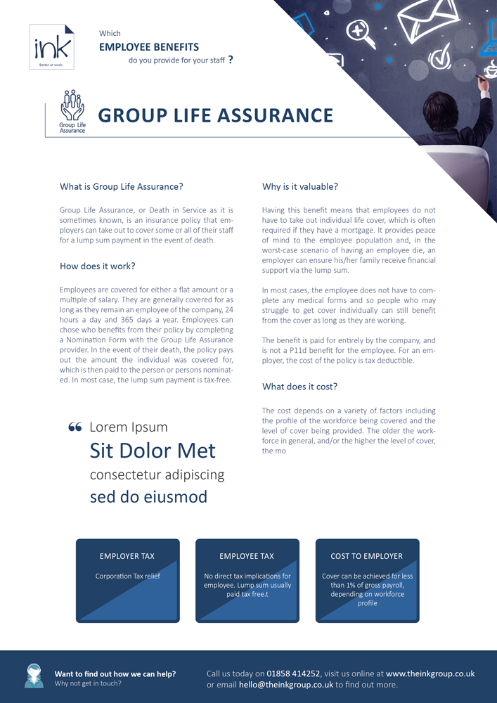 Flyer Design by aniep for The Ink Group | Design #12517236