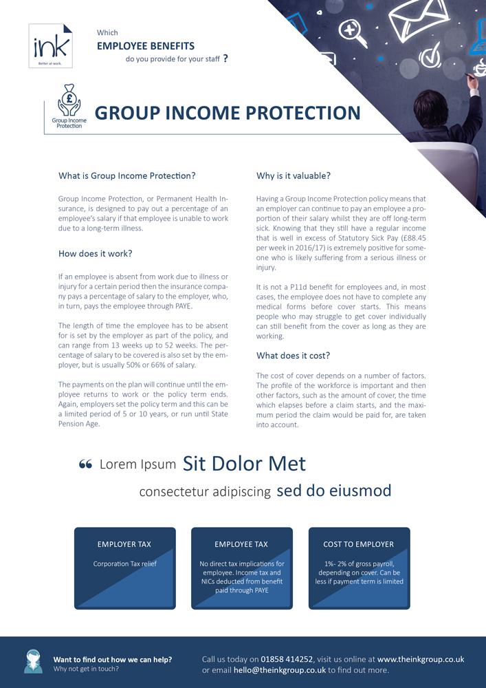 Flyer Design by aniep for The Ink Group | Design #12532197