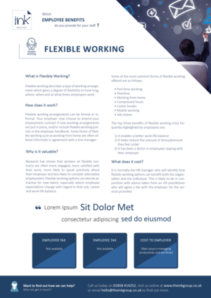 Flyer Design by aniep for The Ink Group | Design: #12532200