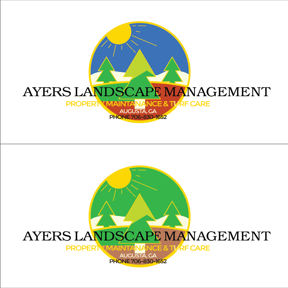Vector Design by Imazing for outdoor lawn care | Design #12509017
