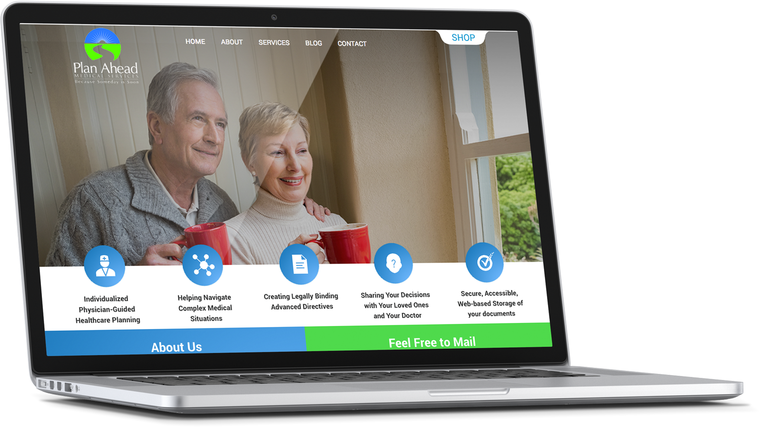 Design Wordpress par cCopilot pour Plan Ahead Medical Services | Design #12570559