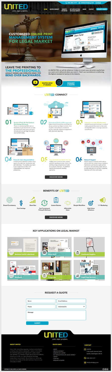 Landing Page Design by -Marc- for ShipIT | Design #12531470