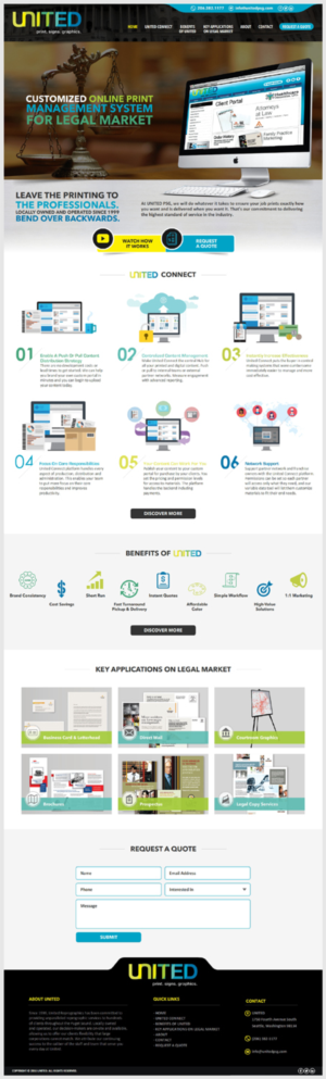Landing Page Design by -Marc- for ShipIT | Design: #12531470
