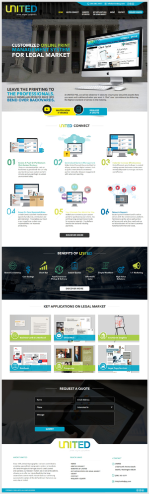 Landing Page Design by -Marc- for ShipIT | Design: #12531570