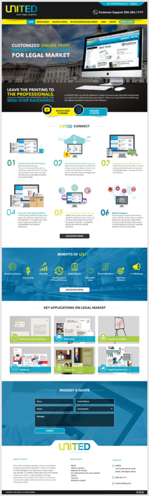 Landing Page Design by -Marc- for ShipIT | Design: #12531622