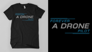 T-Shirt Design for people that fly drones | Diseño de Camiseta por Barney Stinson