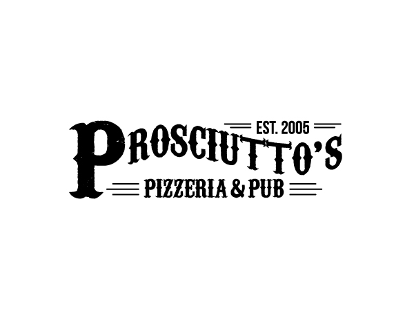 Logo-Design von ABG für Prosciutto's Pizzeria & Pub | Design #12491551