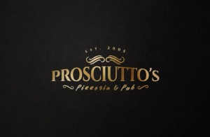 Logo Design by GLDesigns for Prosciutto's Pizzeria & Pub | Design #12490053