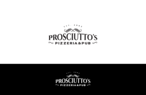 Logo Design by GLDesigns for Prosciutto's Pizzeria & Pub | Design: #12548377
