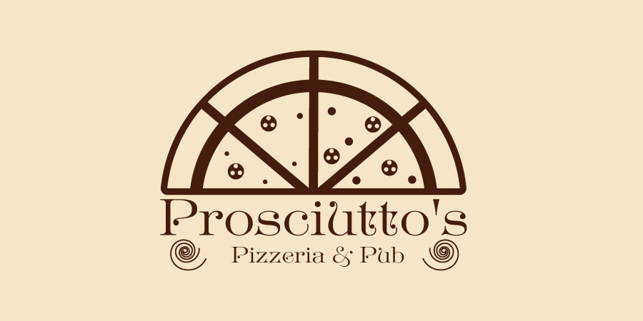 Logo-Design von debdesign für Prosciutto's Pizzeria & Pub | Design #12493399