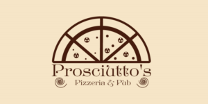 Logo Design by debdesign for Prosciutto's Pizzeria & Pub | Design: #12493399