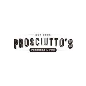 Est. 2005 Prosciutto's Pizzeria & Pub   | Logo Design by derho