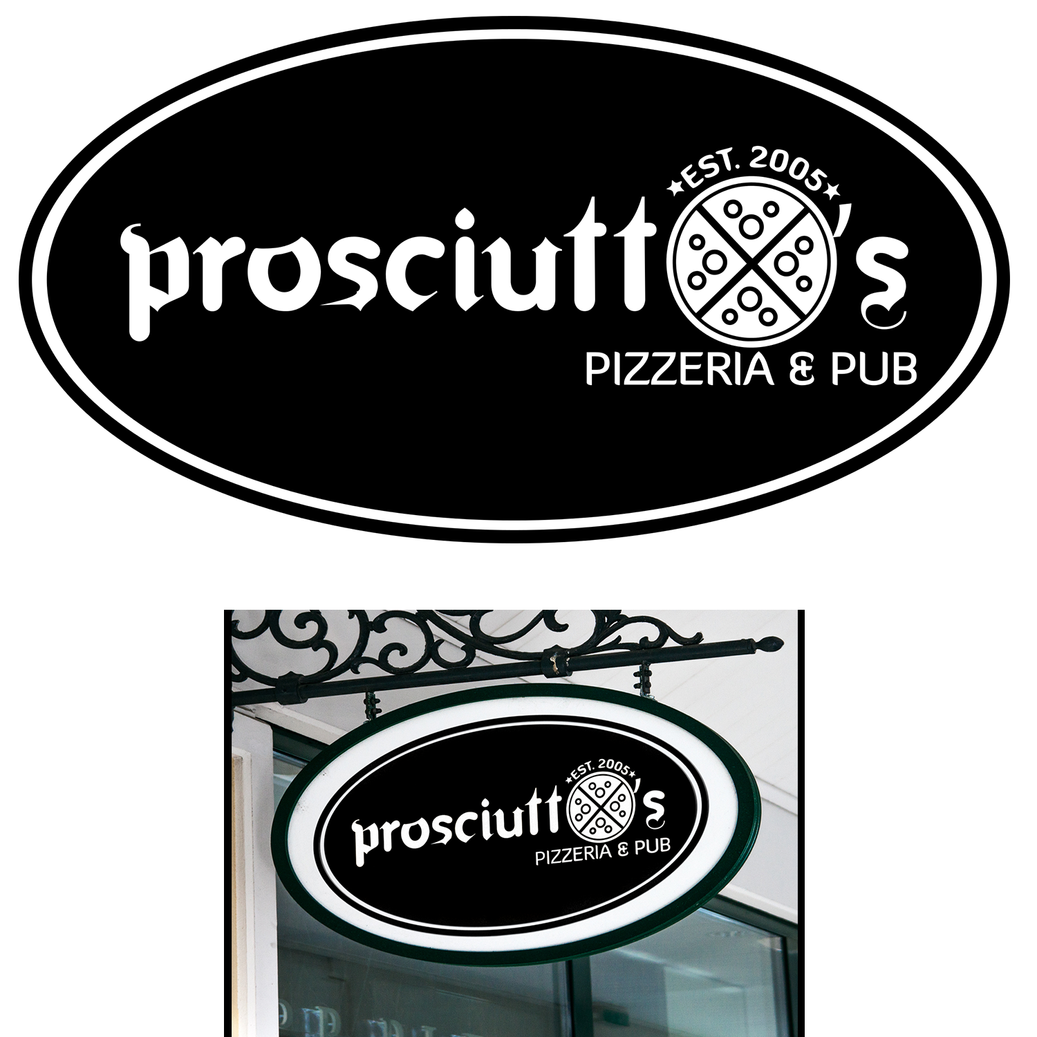Logo Design by Amaan A for Prosciutto's Pizzeria & Pub | Design #12517566