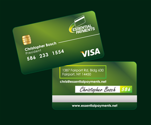 Business Card Design To Look Just Like a Credit Card- Needed | Diseño de Tarjeta de Presentación por wolf