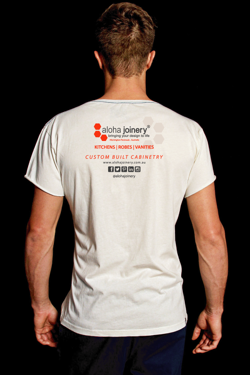 T-shirt Design by briliana for Aloha Joinery  | Design #12591638