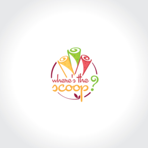 Logo Design by Sujit Banerjee for Where's The Scoop?  | Design: #12519093