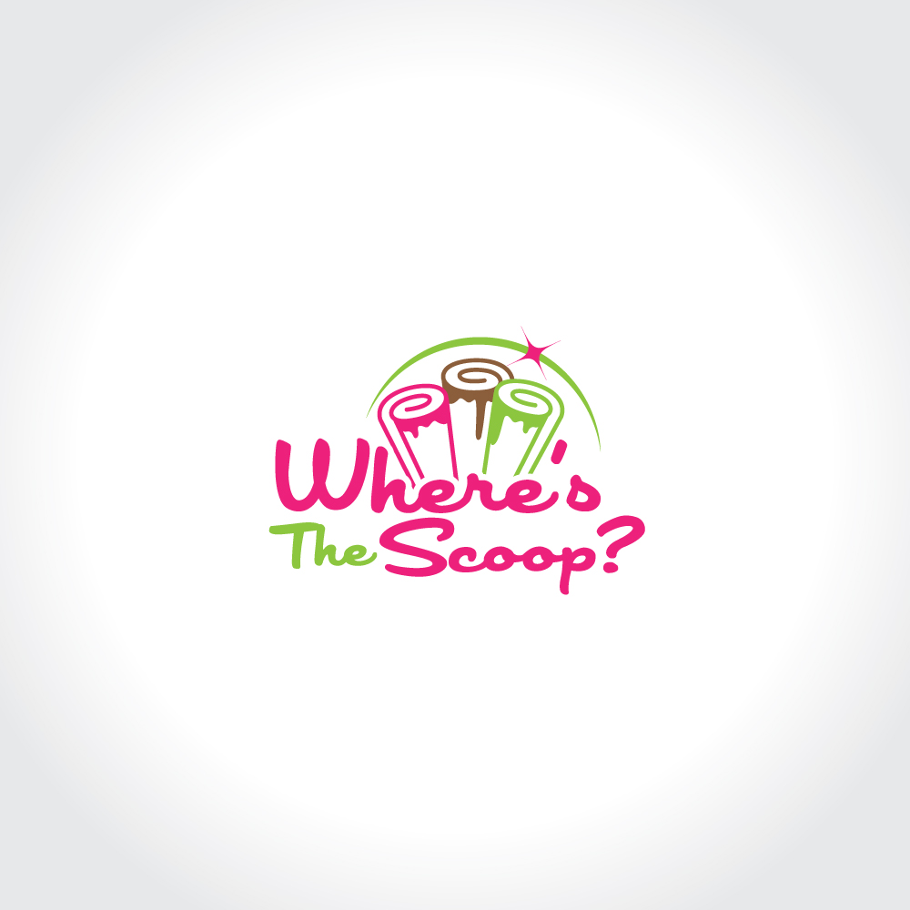 Logo Design by Sujit Banerjee for Where's The Scoop?  | Design #12519357