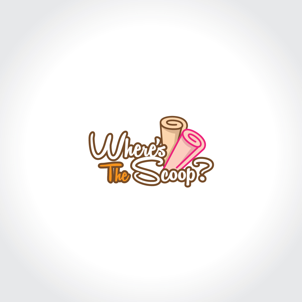 Logo Design by Sujit Banerjee for Where's The Scoop?  | Design #12519358