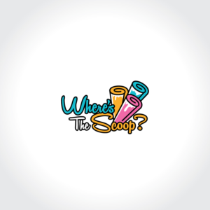 Logo Design by Sujit Banerjee for Where's The Scoop?  | Design: #12616708