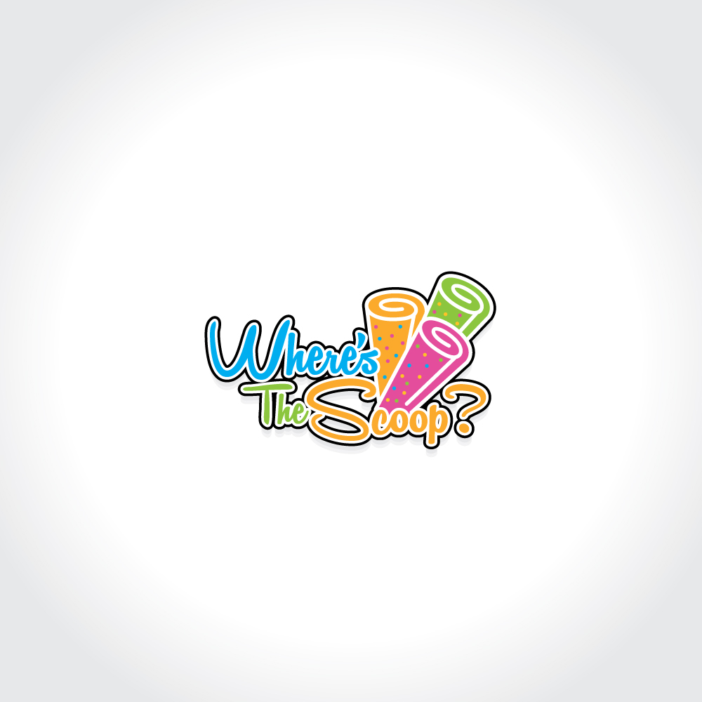 Logo Design by Sujit Banerjee for Where's The Scoop?  | Design #12616709