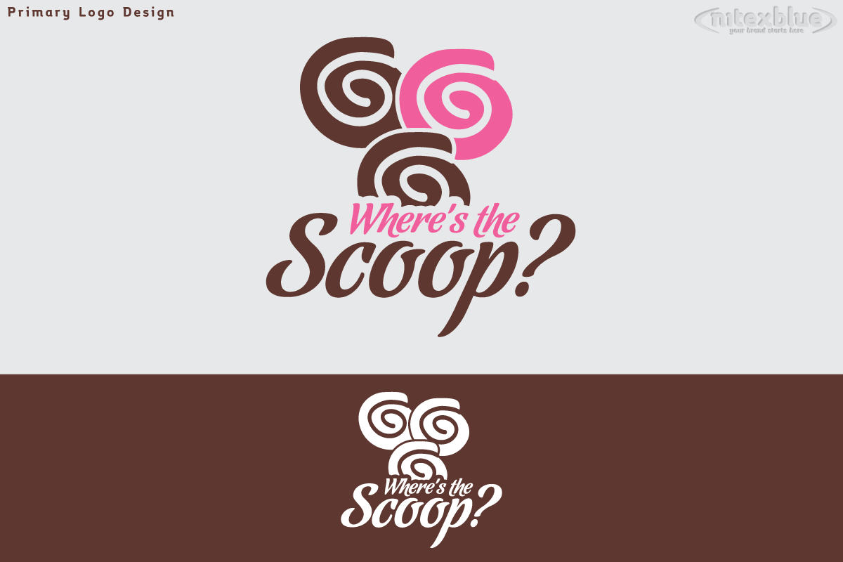 Logo Design by nitexblue for Where's The Scoop?  | Design #12513178