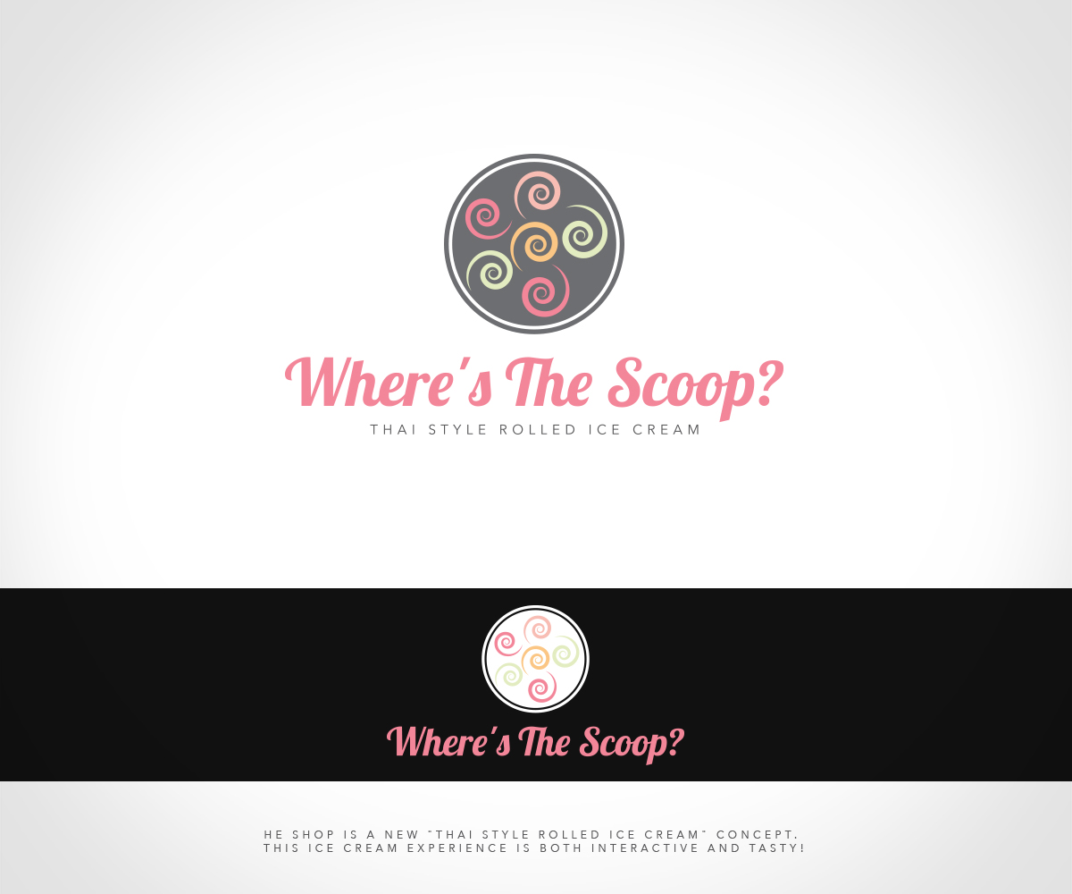 Logo Design by Zane_Graph_Design for Where's The Scoop?  | Design #12520199