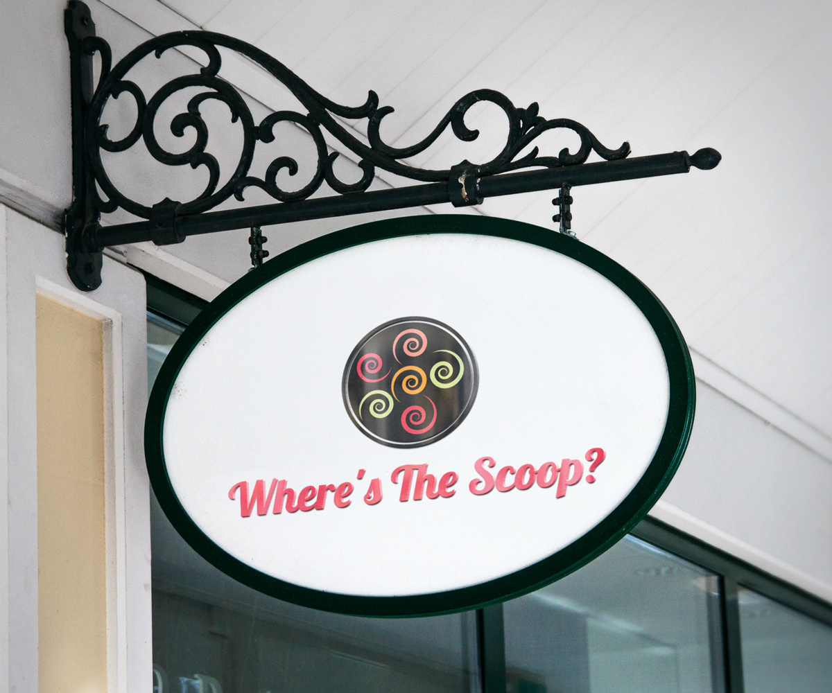 Logo Design by Zane_Graph_Design for Where's The Scoop?  | Design #12520201