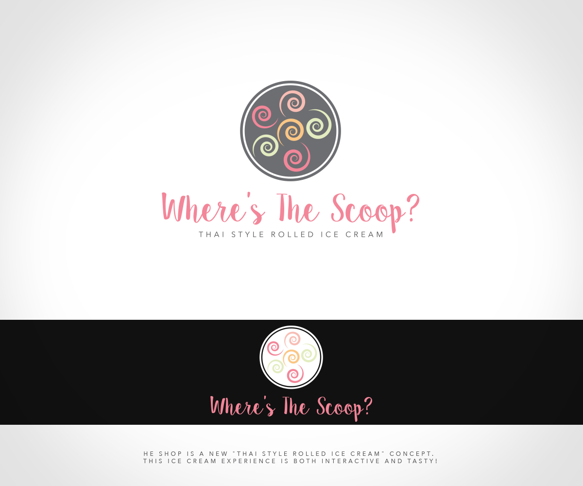 Logo Design by Zane_Graph_Design for Where's The Scoop?  | Design #12520202