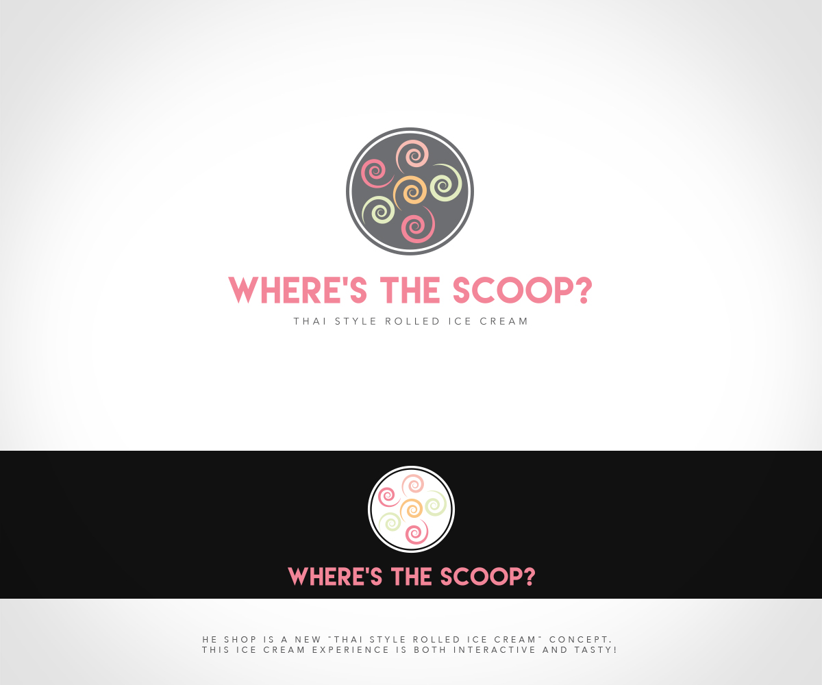 Logo Design by Zane_Graph_Design for Where's The Scoop?  | Design #12520203