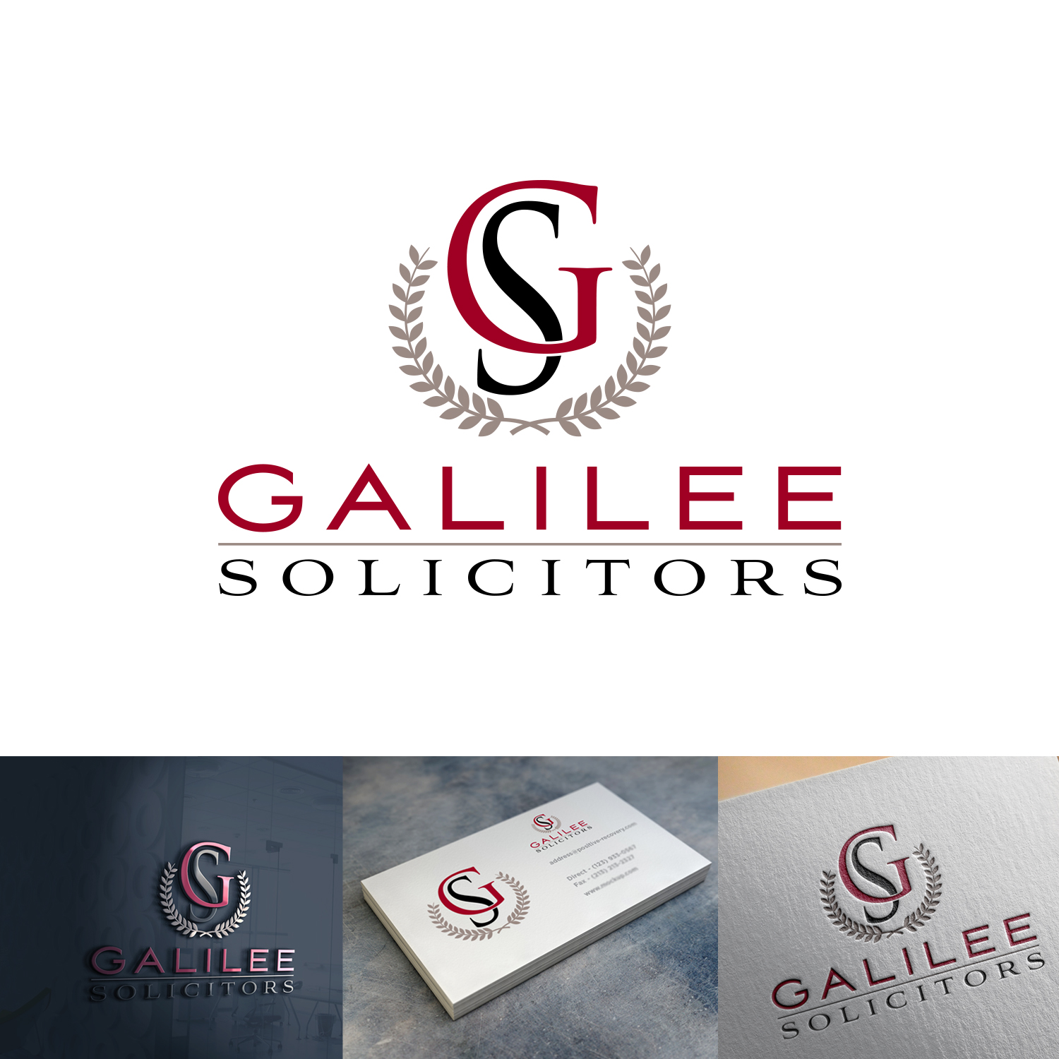 Logo Design by Jhonas for Galilee Solicitors | Design #12506594