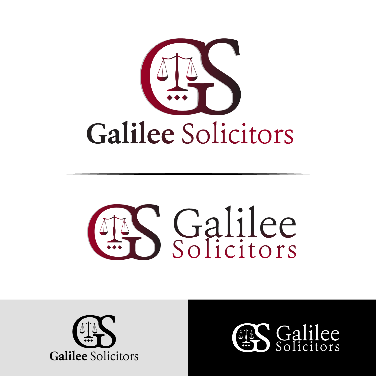 Logo Design by Julianur Rahmani for Galilee Solicitors | Design #12524737