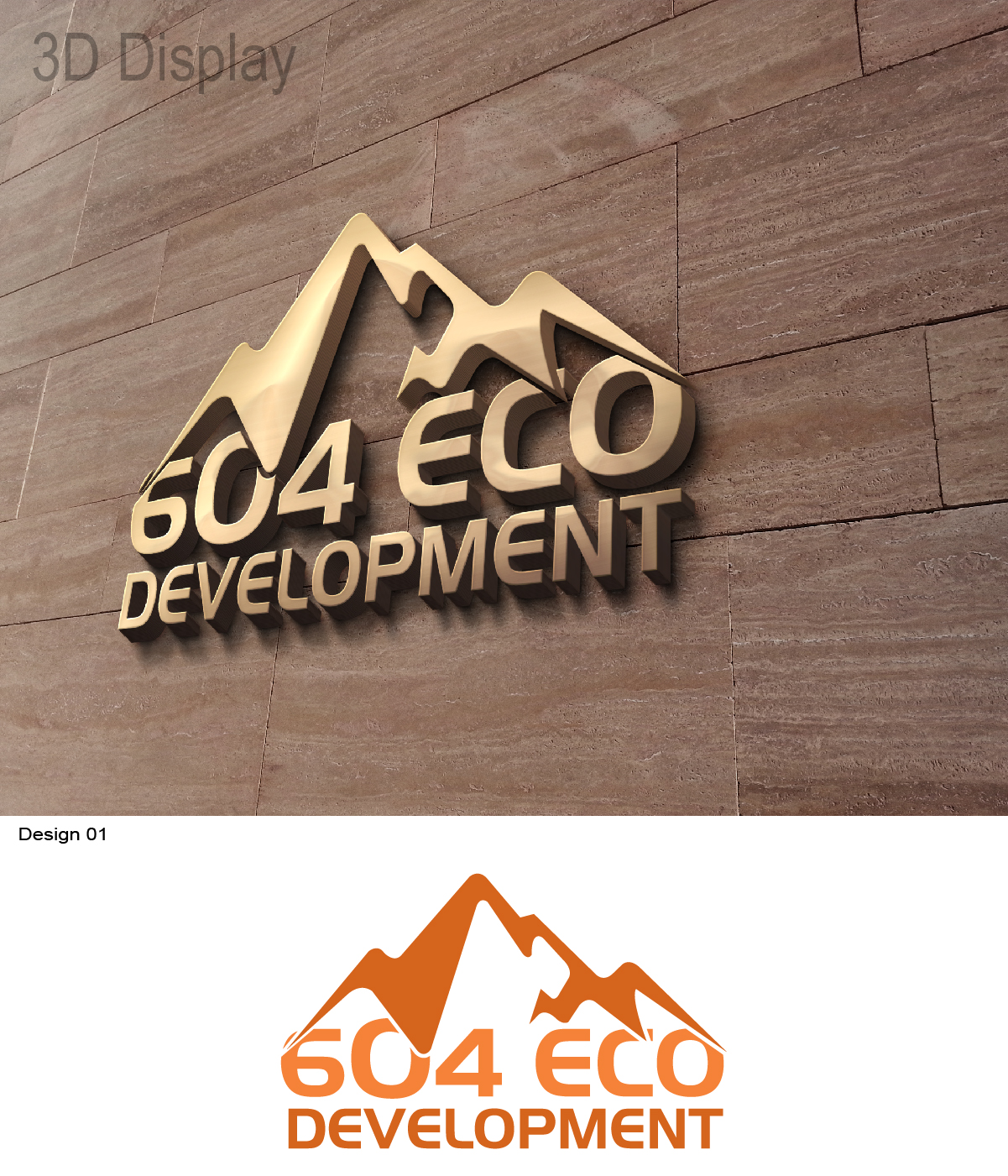Logo Design by 3Guys for 604 Eco Development Inc | Design #12509161