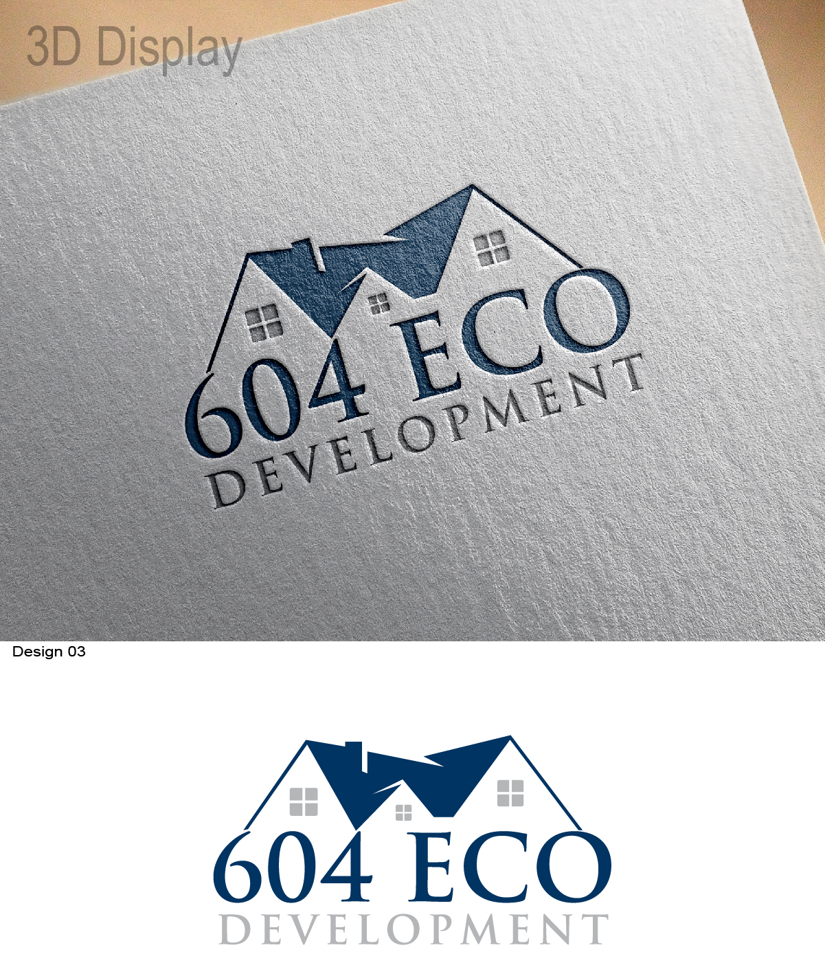 Logo Design by 3Guys for 604 Eco Development Inc | Design #12509162