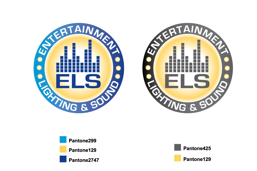 Logo Design by Nuts Creative for Entertainment Lighting & Sound | Design #33103