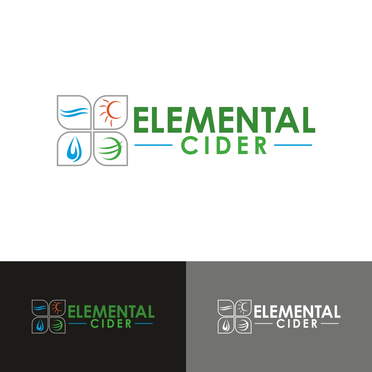 Logo Design by e-graphics for Elemental Cider | Design #12565454