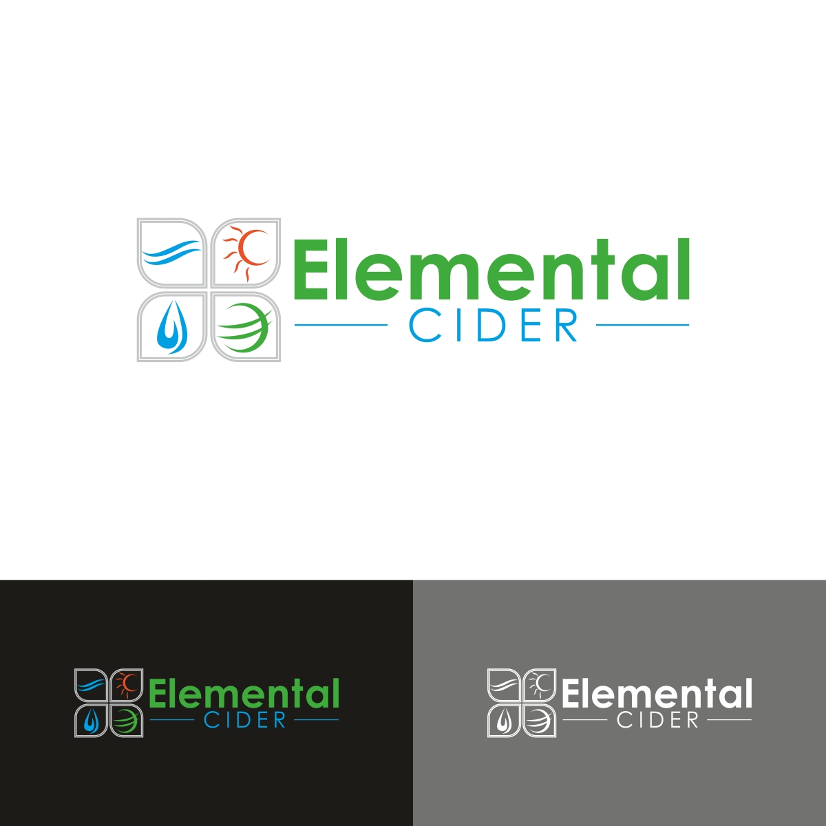 Logo Design by e-graphics for Elemental Cider | Design #12565455